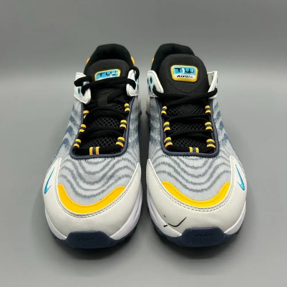 Nike Air Max TW Summit White/Blue Lightning Shoes Size 6.5Y